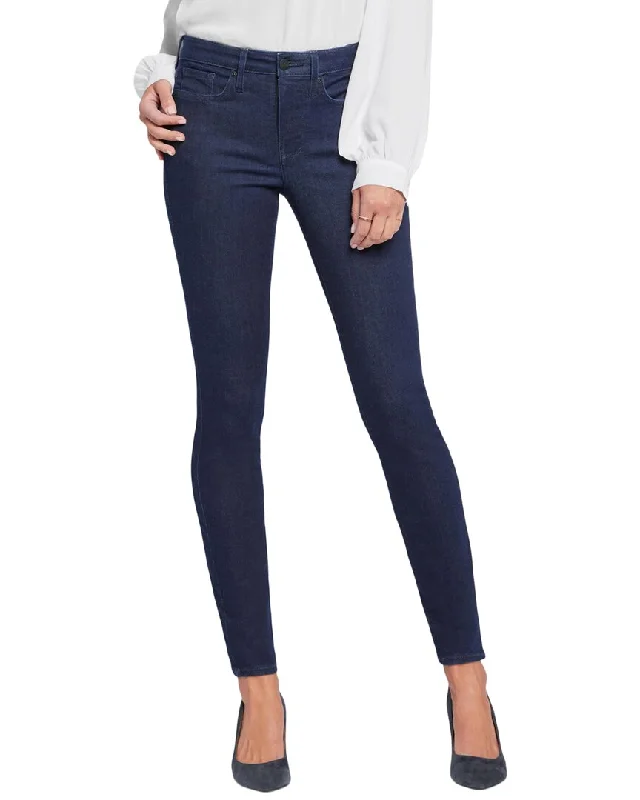 NYDJ Ami Rinse Skinny Leg Jean Fashionable Raw Edge Jeans