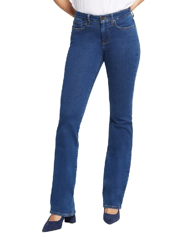 NYDJ Barbara Quinn Bootcut Jean Chic Ripped Jeans
