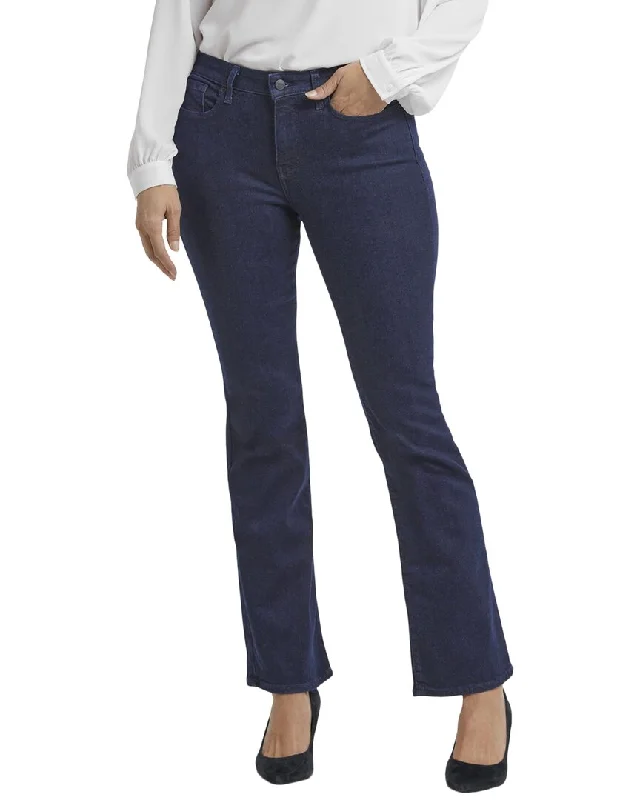 NYDJ Barbara Rinse Bootcut Jean Elegant Dark-Wash Bootcut Jeans