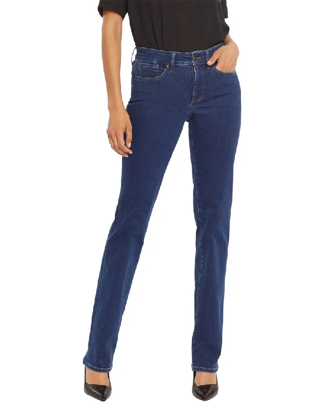 NYDJ Petite Marilyn Quinn Straight Jean Chic Vintage-Inspired Denim Jeans