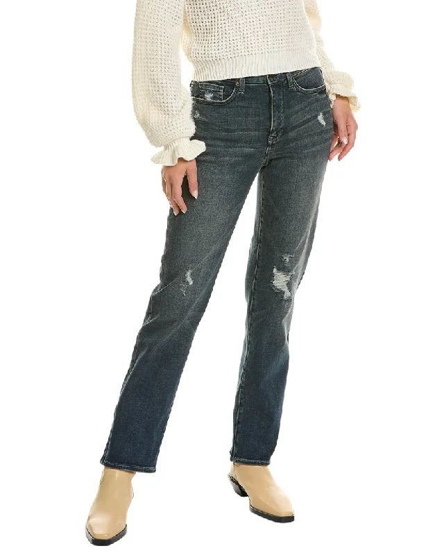 NYDJ Petite Relaxed Straight Jean Comfortable Zip-Up Skinny Jeans