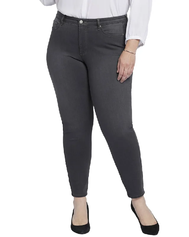 NYDJ Plus Ami Beatrix Skinny Leg Jean Cozy Wide-Legged Jeans
