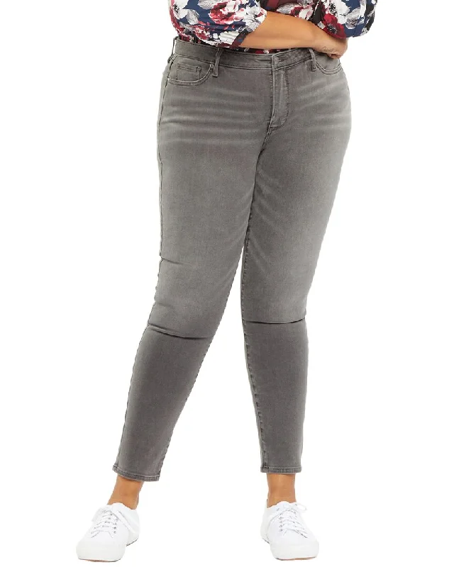 NYDJ Plus Ami Castle Hill Skinny Leg Jean Casual Light Wash Jeans