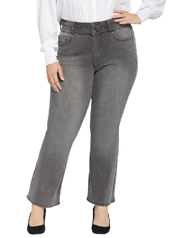 NYDJ Plus Ava High-Rise Flare Jean Elegant Bootcut Fit Jeans