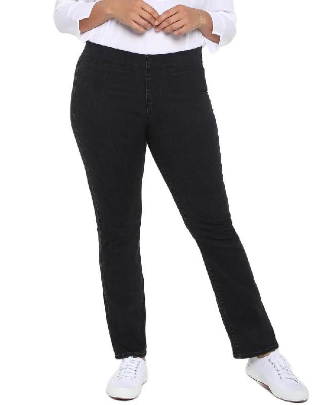 NYDJ Plus Pull on Trinity Bootcut Jean Comfortable Mid-Rise Jeans