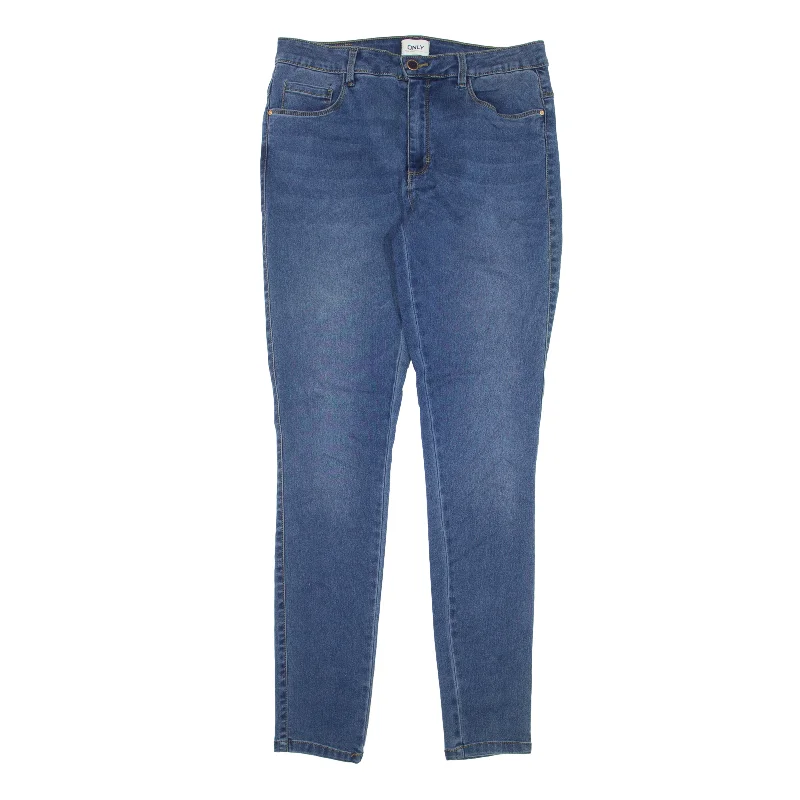 ONLY Jeans Blue Denim Slim Skinny Womens W28 L30 Stylish Plus Size Denim Jeans