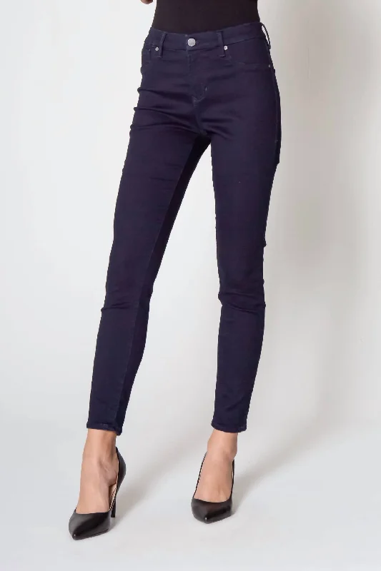 Staci High Rise Legging Jean In Durham Fashionable Cropped Denim Jeans