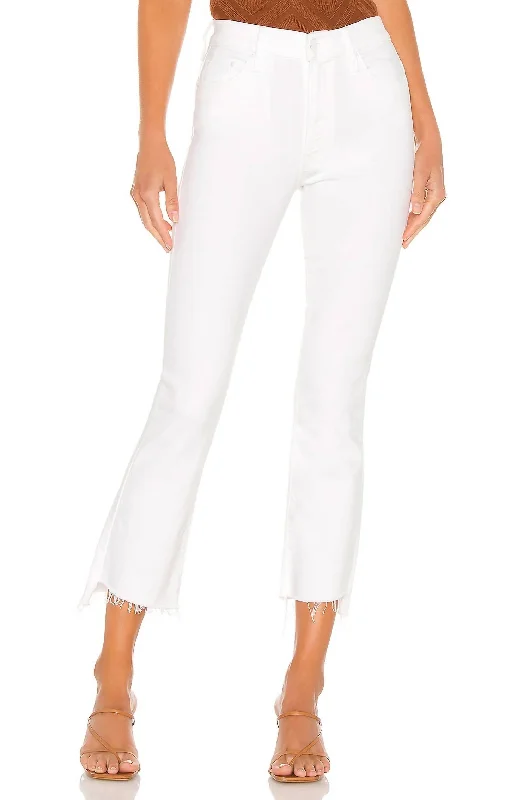 The Insider Crop Step Fray Jeans In Fairest Of Them All Casual Loose Fit Jeans