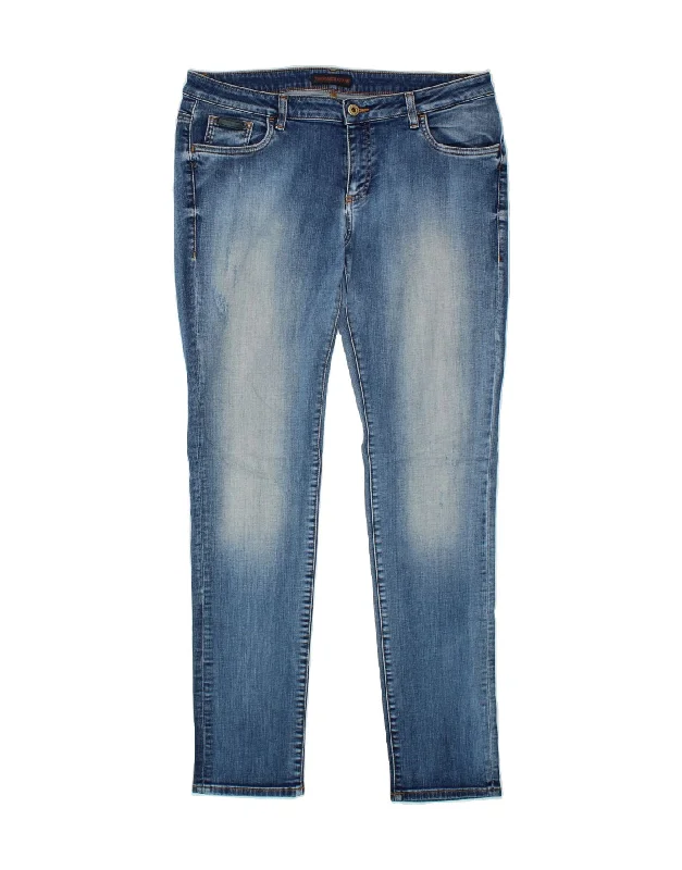 TRUSSARDI Womens Skinny Jeans IT 46 Large W32 L32 Blue Cozy Tencel Blend Denim Jeans TRUSSARDI Womens Skinny Jeans IT 46 Large W32 L32 Blue Cozy Tencel Blend Denim Jeans