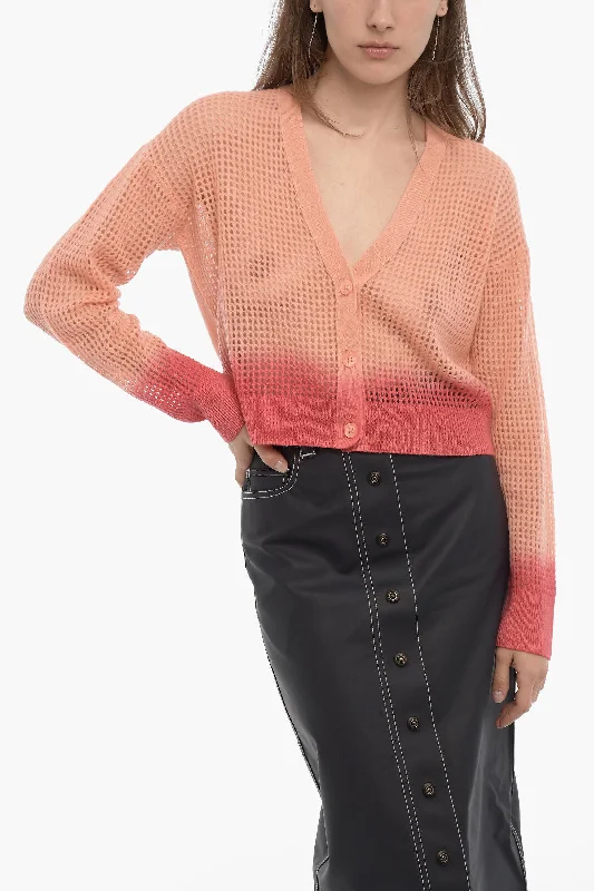 360Sweater Gradient Effect Openwork JESSICA Cardigan Jersey Fabric Tulle Fabric Batik Fabric 360Sweater Gradient Effect Openwork JESSICA Cardigan Jersey Fabric Tulle Fabric Batik Fabric